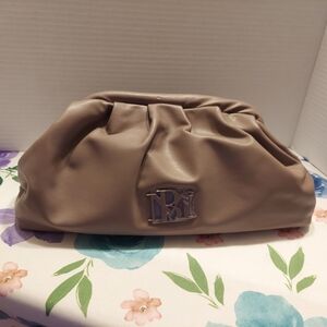 Badgley Mischka Clutch Bag- taupe